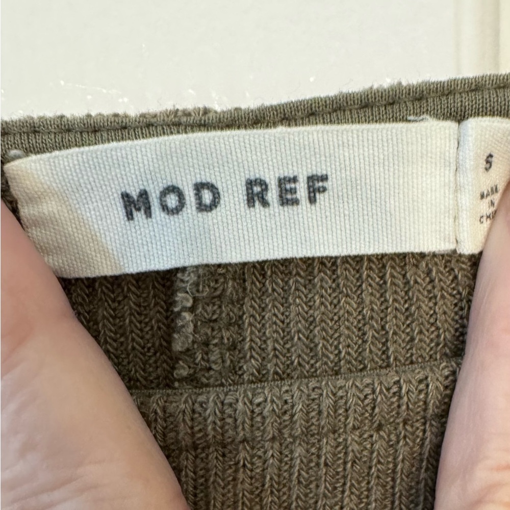 Mod Ref Dolman Sleeve Ribbed Sweatshirt - Picture 3 of 4